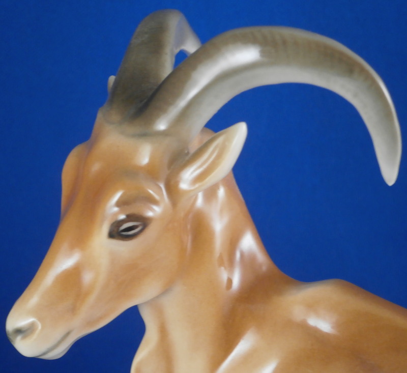 Schwarzburger Werkstaetten Ibex Figurine 1