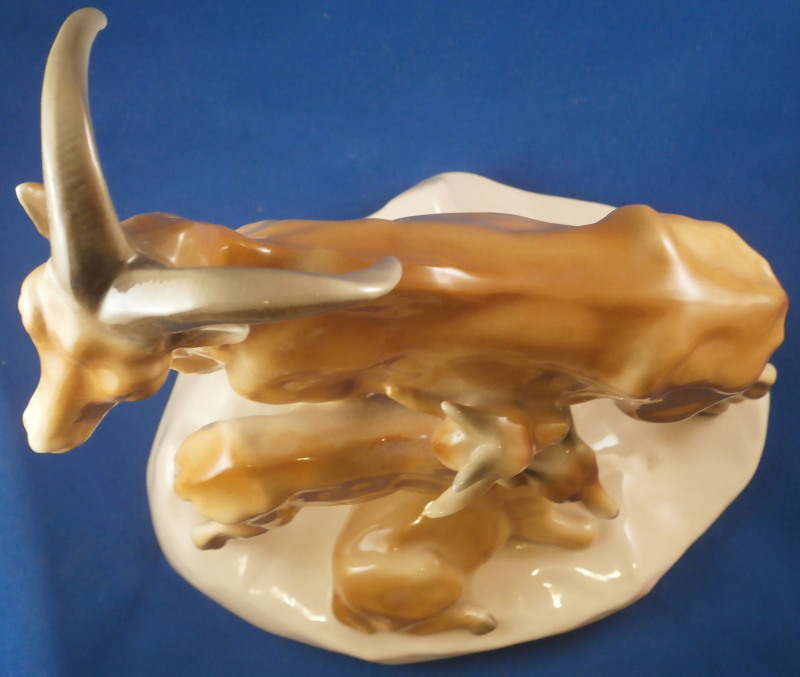 Schwarzburger Werkstaetten Ibex Figurine 1